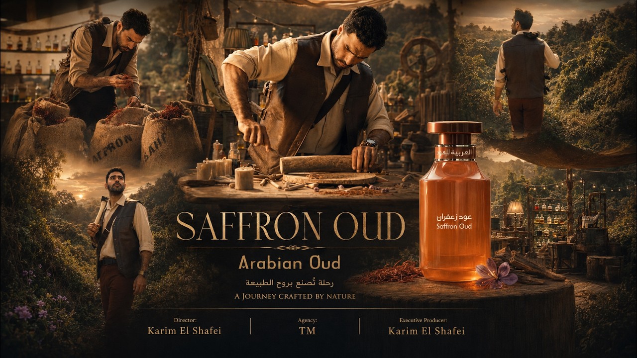 Arabian Oud — Saffron Oud, directed by Karim El Shafei
